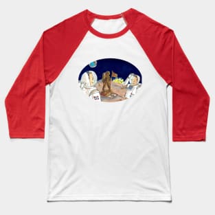 Cold Coffee Sheep spacewalk Baseball T-Shirt